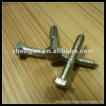 Stainless steel hex head self tapping screw